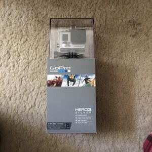 GoPro Hero 3+ silver brand new (never been used)
